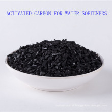 Carbono ativado da casca do coco da alta qualidade 8-20mesh para amaciadores de água